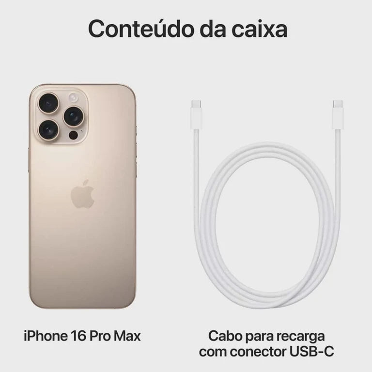 IPhone 16 Pro Max 256GB - Titânio Deserto