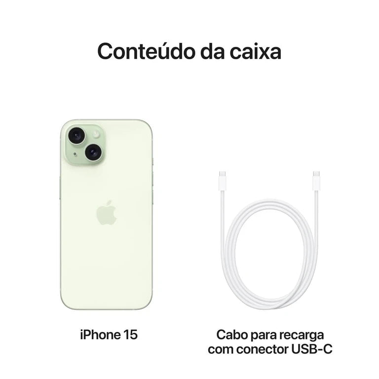 iPhone 15 de 128GB - Verde