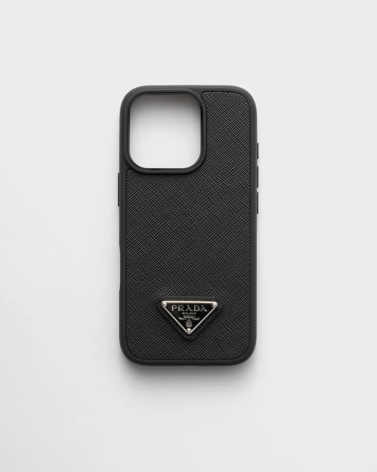 Capa para iPhone 16 Pro em couro Saffiano